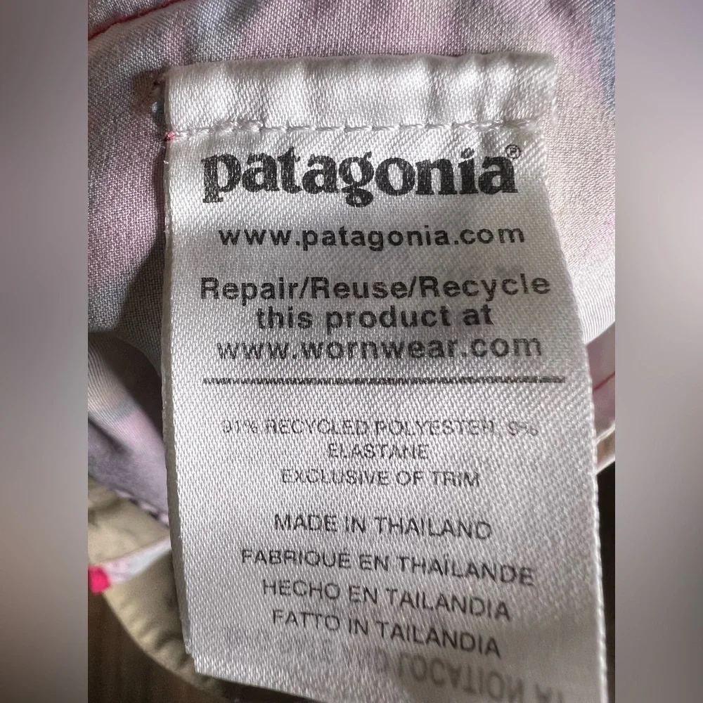 Patagonia Stretch Planing Floral Swim Short, size 34